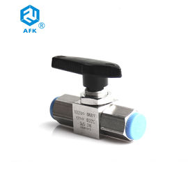 MNPT FNPT Gas Alam Ball Valve, Tabung OD Ferrule Connected Stainless Gate Valve