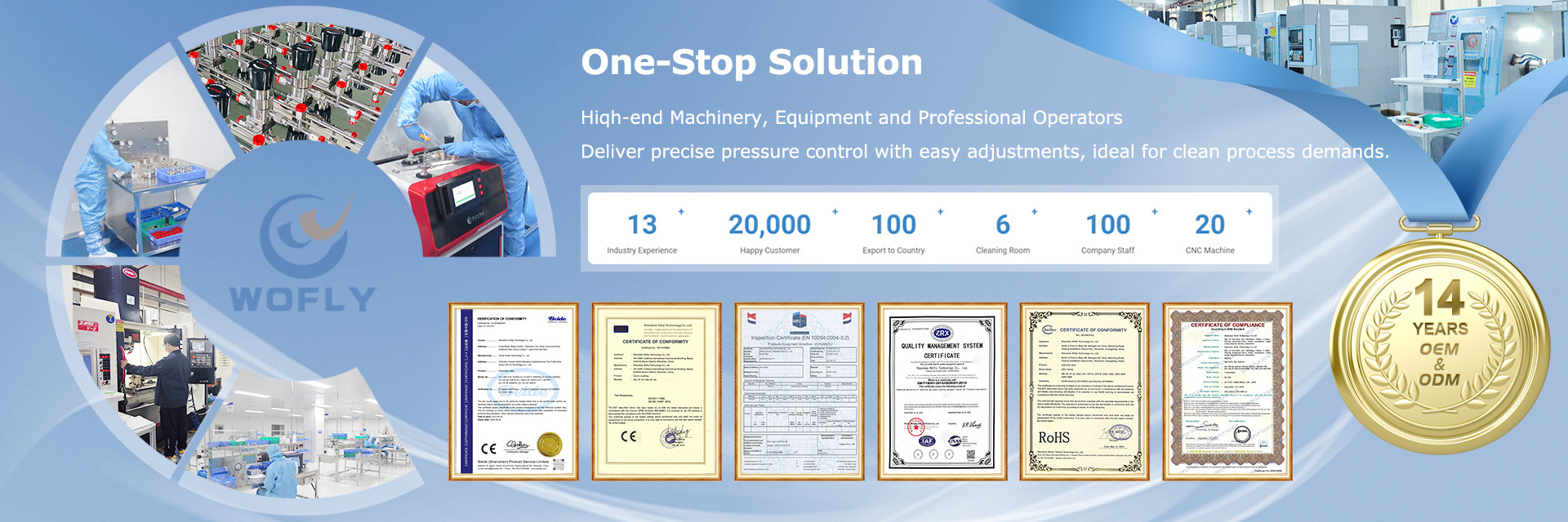 Kualitas Regulator Tekanan Stainless Steel pabrik