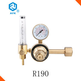 Regulator Tekanan Kuningan R190 Dengan Koneksi Inlet Argon Flowmeter G5 / 8 &quot;- RH