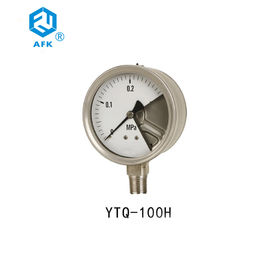 YTQ-100H Perlindungan Tekanan Uji Gauge Gas Kelas IP65 Diameter 63mm 100nmm 160mm