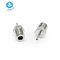 Male Connector SS316 3mm 6mm OD Tube Butt Weld x 1/4 NPT Male Thread Tube Fitting