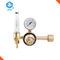 Brass Co2 &amp;amp; Argon Regulator Tekanan Gas Dengan Bahan Alir