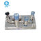 Single Cylinder 2200psi SS316 Regulator Tekanan Panel Gas PTFE