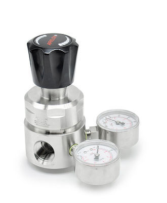 quality Pengukur Tekanan Tinggi 3500psi Pengukur Ganda SS 316 Pengurang Tekanan Stainless Steel factory