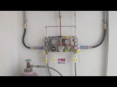 Instalasi unit panel sekunder, adegan setelah instalasi selesai.