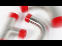 Fitting tabung baja tahan karat gas medium dengan sambungan las dan sertifikasi ISO9001 CE