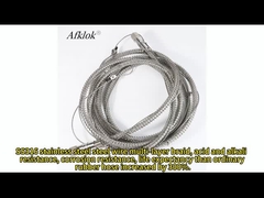 1/4 NPTF Isi Silinder Oksigen Fleksibel dengan Jenis Koneksi Utas Wanita